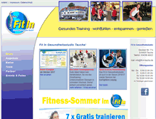 Tablet Screenshot of fit-in-taucha.de